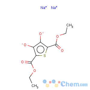 CAS No:14282-56-5 2,5-Thiophenedicarboxylicacid, 3,4-dihydroxy-, 2,5-diethyl ester, sodium salt (1:2)
