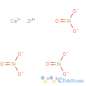 CAS No:14284-24-3 Silicic acid (H2SiO3),calcium zirconium(4+) salt (4:2:1)