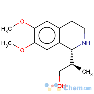 CAS No:142976-45-2 (r)-2-((r)-6,7-dimethoxy-1,2,3,4-tetrahydro-isoquinolin-1-yl)-propan-1-ol