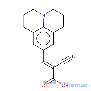 CAS No:142978-18-5 2-Propenoic acid,2-cyano-3-(2,3,6,7-tetrahydro-1H,5H-benzo[ij]quinolizin-9-yl)-