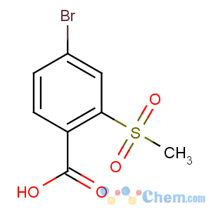 CAS No:142994-02-3 4-bromo-2-methylsulfonylbenzoic acid