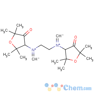 CAS No:142996-66-5 3(2H)-Furanone,4,4'-[1,2-ethanediylbis(iminomethylidyne)]bis[dihydro-2,2,5,5-tetramethyl-(9CI)