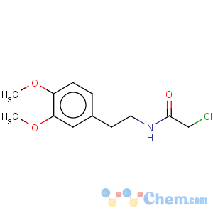 CAS No:14301-31-6 Acetamide,2-chloro-N-[2-(3,4-dimethoxyphenyl)ethyl]-