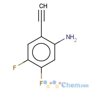 CAS No:143101-25-1 Benzenamine,2-ethynyl-4,5-difluoro-