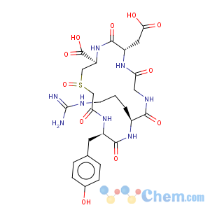 CAS No:143120-27-8 L-Cysteine,N-(2-mercaptoacetyl)-D-tyrosyl-L-arginylglycyl-L-a-aspartyl-, cyclic (1®