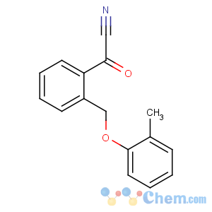 CAS No:143211-11-4 2-[(2-methylphenoxy)methyl]benzoyl cyanide