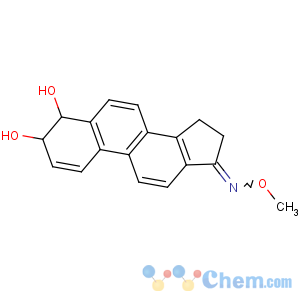 CAS No:143216-81-3 Gona-1,5,7,9,11,13-hexaen-17-one,3,4-dihydroxy-, O-methyloxime, (3a,4b)-(?à)-
