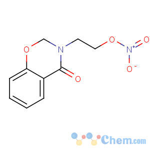 CAS No:143248-63-9 2-(4-oxo-2H-1,3-benzoxazin-3-yl)ethyl nitrate