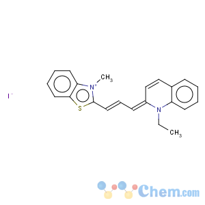 CAS No:143269-53-8 Naphtho[1,2-d]thiazolium,2-[3-(1-ethyl-4(1H)-quinolinylidene)-1-propen-1-yl]-1-methyl-, iodide (1:1)