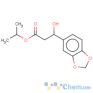 CAS No:143284-60-0 1,3-benzodioxole-5-propanoic acidb-hydroxy-1-methylethyl ester
