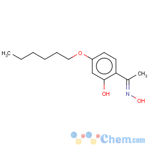 CAS No:143286-56-0 Ethanone, 1-[4-(hexyloxy)-2-hydroxyphenyl]-, oxime