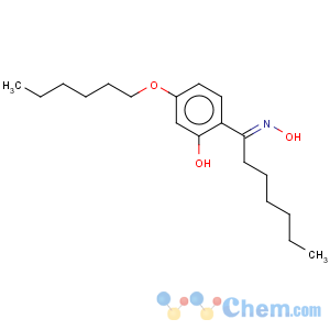 CAS No:143286-59-3 1-Heptanone, 1-[4-(hexyloxy)-2-hydroxyphenyl]-, oxime