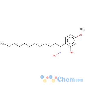 CAS No:143286-65-1 1-Dodecanone, 1-(2-hydroxy-4-methoxyphenyl)-, oxime