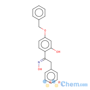 CAS No:143286-80-0 Ethanone, 1-[2-hydroxy-4-(phenylmethoxy)phenyl]-2-phenyl-, oxime