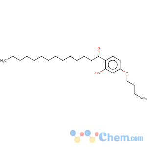 CAS No:143287-01-8 1-Tetradecanone, 1-(4-butoxy-2-hydroxyphenyl)-