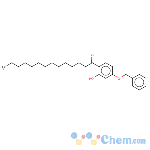 CAS No:143287-06-3 1-Tetradecanone, 1-[2-hydroxy-4-(phenylmethoxy)phenyl]-