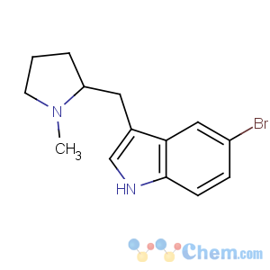 CAS No:143322-57-0 5-bromo-3-[[(2R)-1-methylpyrrolidin-2-yl]methyl]-1H-indole