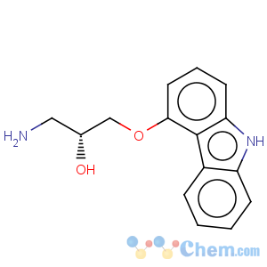 CAS No:143412-41-3 2-Propanol,1-amino-3-(9H-carbazol-4-yloxy)-, (2R)-