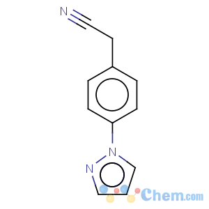 CAS No:143426-55-5 Benzeneacetonitrile,4-(1H-pyrazol-1-yl)-