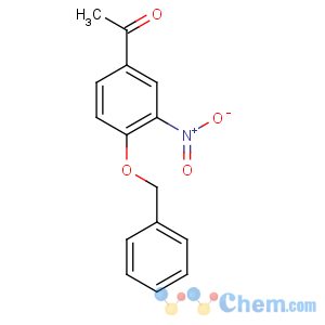 CAS No:14347-05-8 1-(3-nitro-4-phenylmethoxyphenyl)ethanone