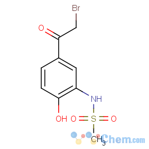 CAS No:14347-24-1 N-[5-(2-bromoacetyl)-2-hydroxyphenyl]methanesulfonamide