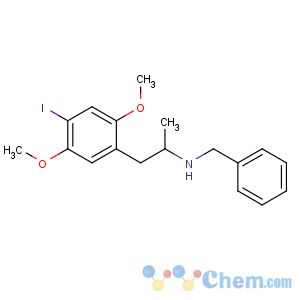 CAS No:14348-22-2 N-benzyl-1-(4-iodo-2,5-dimethoxyphenyl)propan-2-amine