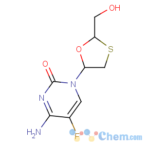 CAS No:143491-57-0 4-amino-5-fluoro-1-[(2R,5S)-2-(hydroxymethyl)-1,<br />3-oxathiolan-5-yl]pyrimidin-2-one