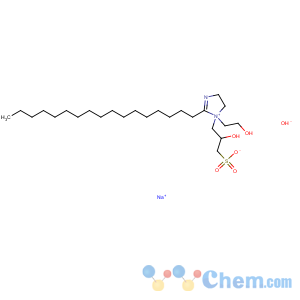 CAS No:14350-98-2 1H-Imidazolium,2-heptadecyl-4,5-dihydro-1-(2-hydroxyethyl)-1-(2-hydroxy-3-sulfopropyl)-,hydroxide, sodium salt (1:1:1)