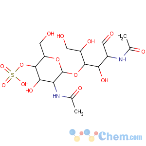 CAS No:143502-17-4 D-Glucose,2-(acetylamino)-4-O-[2-(acetylamino)-2-deoxy-4-O-sulfo-b-D-galactopyranosyl]-2-deoxy-