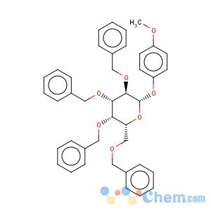 CAS No:143536-99-6 b-D-Galactopyranoside,4-methoxyphenyl 2,3,4,6-tetrakis-O-(phenylmethyl)-