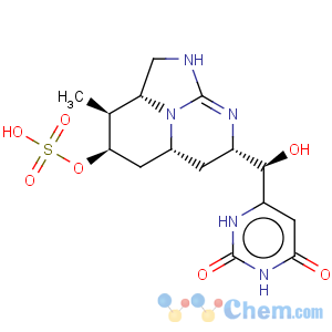 CAS No:143545-90-8 2,4(1H,3H)-Pyrimidinedione,6-[(R)-hydroxy[(2aS,3R,4S,5aS,7R)-2,2a,3,4,5,5a,6,7-octahydro-3-methyl-4-(sulfooxy)-1H-1,8,8b-triazaacenaphthylen-7-yl]methyl]-