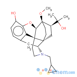 CAS No:14357-78-9 6,14-Ethenomorphinan-7-methanol,17-(cyclopropylmethyl)-4,5-epoxy-18,19-dihydro-3-hydroxy-6-methoxy-a,a-dimethyl-, (5a,7a)-