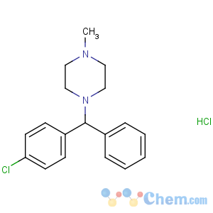 CAS No:14362-31-3 1-[(4-chlorophenyl)-phenylmethyl]-4-methylpiperazine