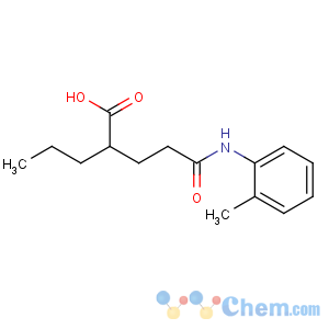 CAS No:14363-16-7 5-(2-methylanilino)-5-oxo-2-propylpentanoic acid