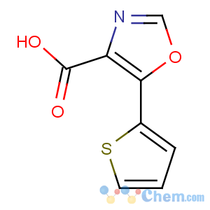 CAS No:143659-15-8 5-thiophen-2-yl-1,3-oxazole-4-carboxylic acid