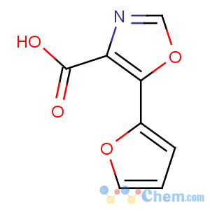 CAS No:143659-16-9 5-(furan-2-yl)-1,3-oxazole-4-carboxylic acid
