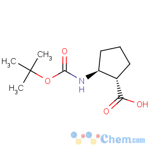 CAS No:143679-80-5 Cyclopentanecarboxylicacid, 2-[[(1,1-dimethylethoxy)carbonyl]amino]-, (1S,2S)-