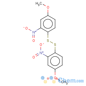 CAS No:14371-84-7 Disulfide,bis(4-methoxy-2-nitrophenyl)