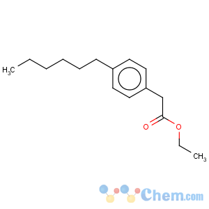 CAS No:14377-28-7 Benzeneacetic acid, 4-hexyl-, ethyl ester