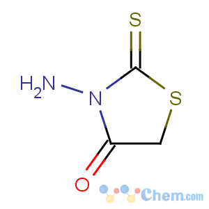 CAS No:1438-16-0 3-amino-2-sulfanylidene-1,3-thiazolidin-4-one