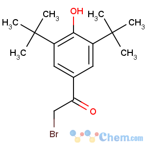 CAS No:14386-64-2 2-bromo-1-(3,5-ditert-butyl-4-hydroxyphenyl)ethanone