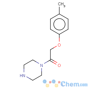 CAS No:143999-89-7 Ethanone,2-(4-methylphenoxy)-1-(1-piperazinyl)-