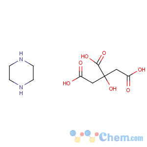 CAS No:144-29-6 citric acid sesquipiperazine salt