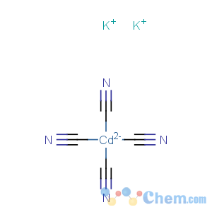 CAS No:14402-75-6 Cadmate(2-),tetrakis(cyano-kC)-,potassium (1:2), (T-4)-