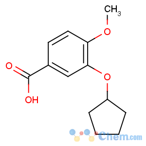 CAS No:144036-17-9 3-cyclopentyloxy-4-methoxybenzoic acid