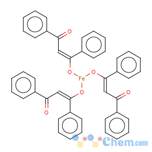 CAS No:14405-49-3 Iron,tris(1,3-diphenyl-1,3-propanedionato-kO1,kO3)-, (OC-6-11)-
