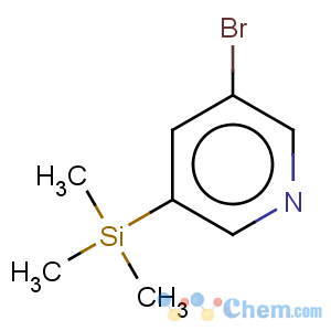 CAS No:144056-13-3 3-bromo-5-(trimethylsilyl)pyridine