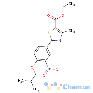 CAS No:144060-93-5 ethyl<br />4-methyl-2-[4-(2-methylpropoxy)-3-nitrophenyl]-1,<br />3-thiazole-5-carboxylate