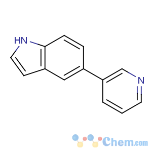 CAS No:144104-49-4 5-pyridin-3-yl-1H-indole