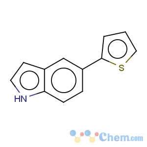 CAS No:144104-54-1 1H-Indole,5-(2-thienyl)-